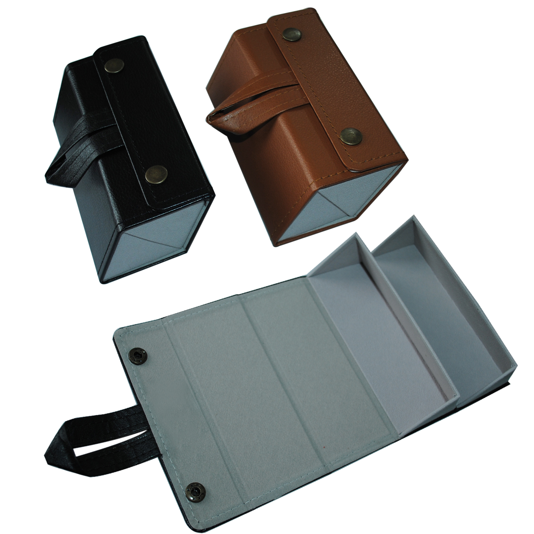 Collection Velvet Lining Clear Eyeglass Folding Case from China