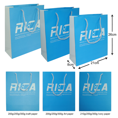 Optical Advertising Paper Bag